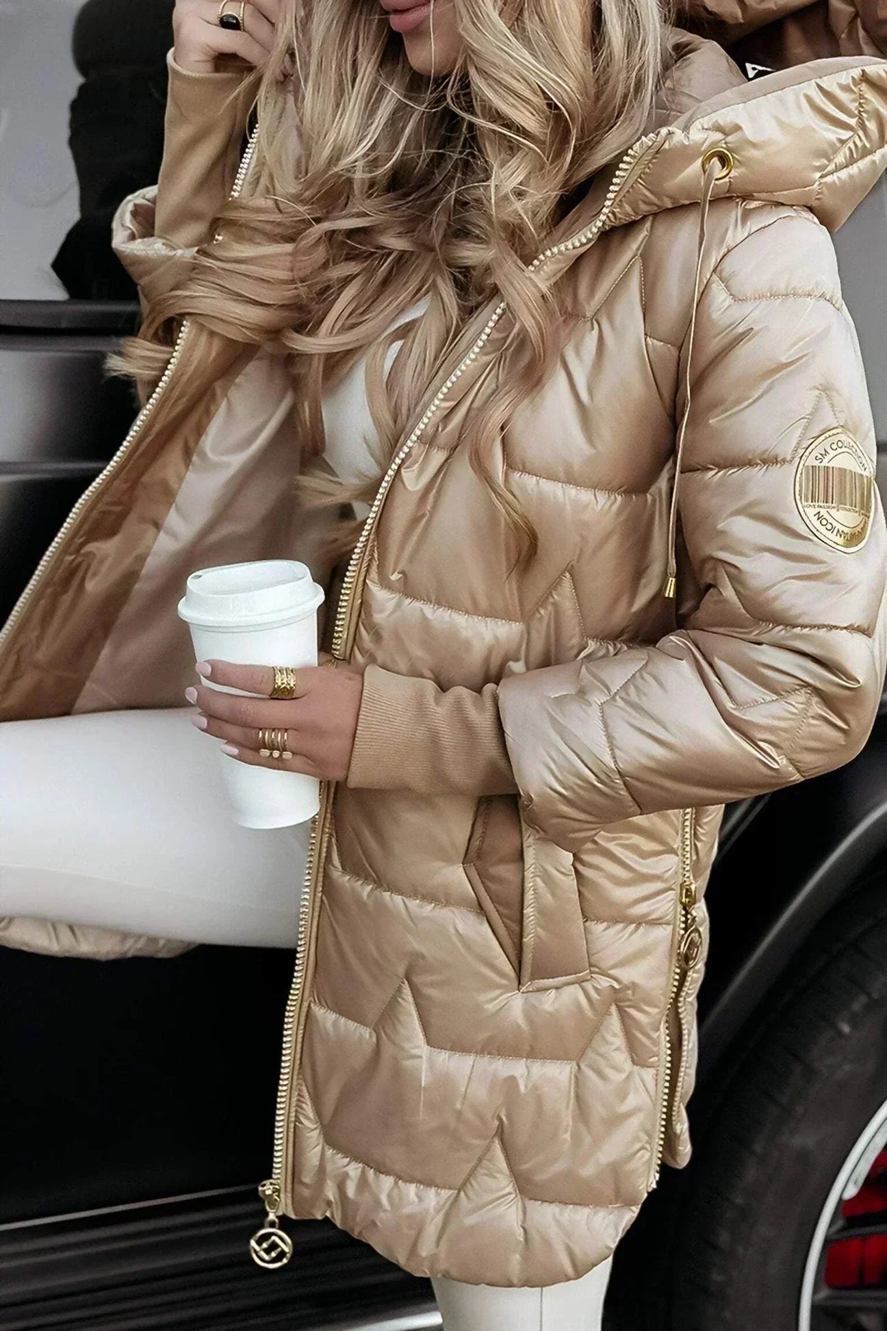 Marcella™ | Elegant efterårsjakke med hætte